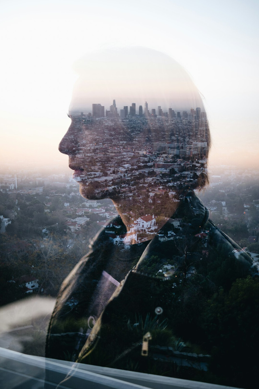person reflecting on career